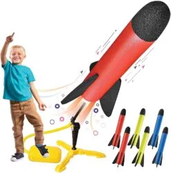 Toy Rocket Launcher For Kids Fun Outdoor Toy For Kids - Gift Toys