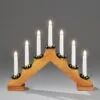 Konstsmide Light Wooden Candlestick With 7 Lights 2 Konstsmide Light Wooden Candlestick With 7 Lights -Christmas Sales Store 2262 130ee new2