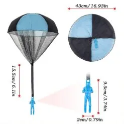 5pcs Hand Throwing Parachute Kids Toy Park Outdoor Beach Sports Family Toys -Christmas Sales Store 240682903 max