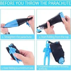 5pcs Kids Children Hand Throwing Parachute Toy Set Park Outdoor Sports Toys Kit -Christmas Sales Store 246822841 max