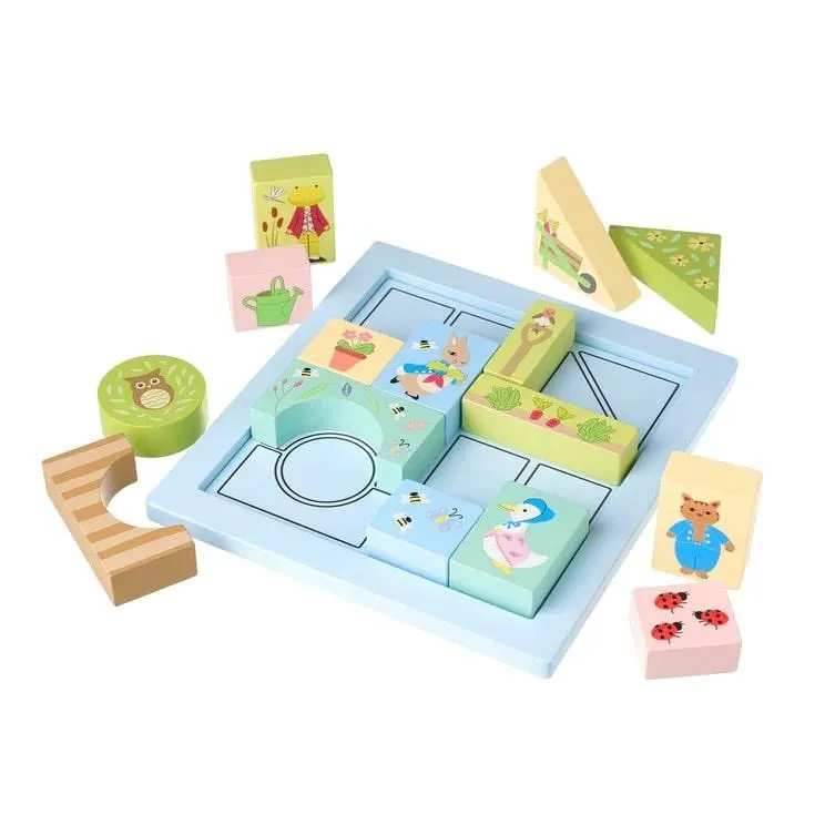 Orange Tree Toys Peter Rabbit™ Block Puzzle 4 Orange Tree Toys Peter Rabbit™ Block Puzzle - Image 2