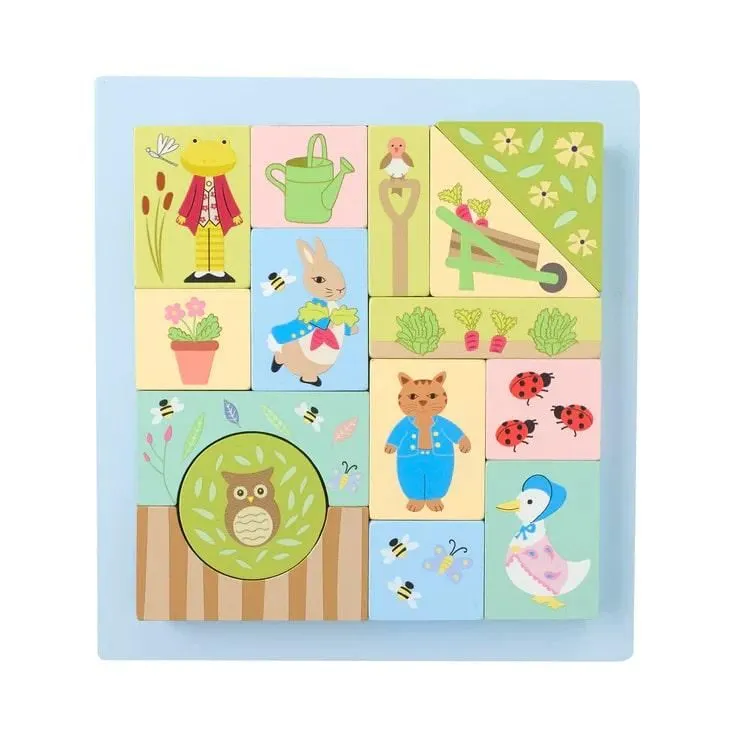 Orange Tree Toys Peter Rabbit™ Block Puzzle 6 Orange Tree Toys Peter Rabbit™ Block Puzzle - Image 4