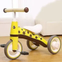 Children Kids Balance Bike Bicycle Tricycle Ride Toys Cartoon With Music For Outdoor