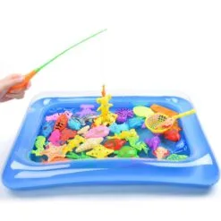 29 Pcs Magnetic Fishing Toys Plastic Fish Rod Pond Set Kids Playing Water Bathtime Game Educational Gifts -Christmas Sales Store 543759223 max