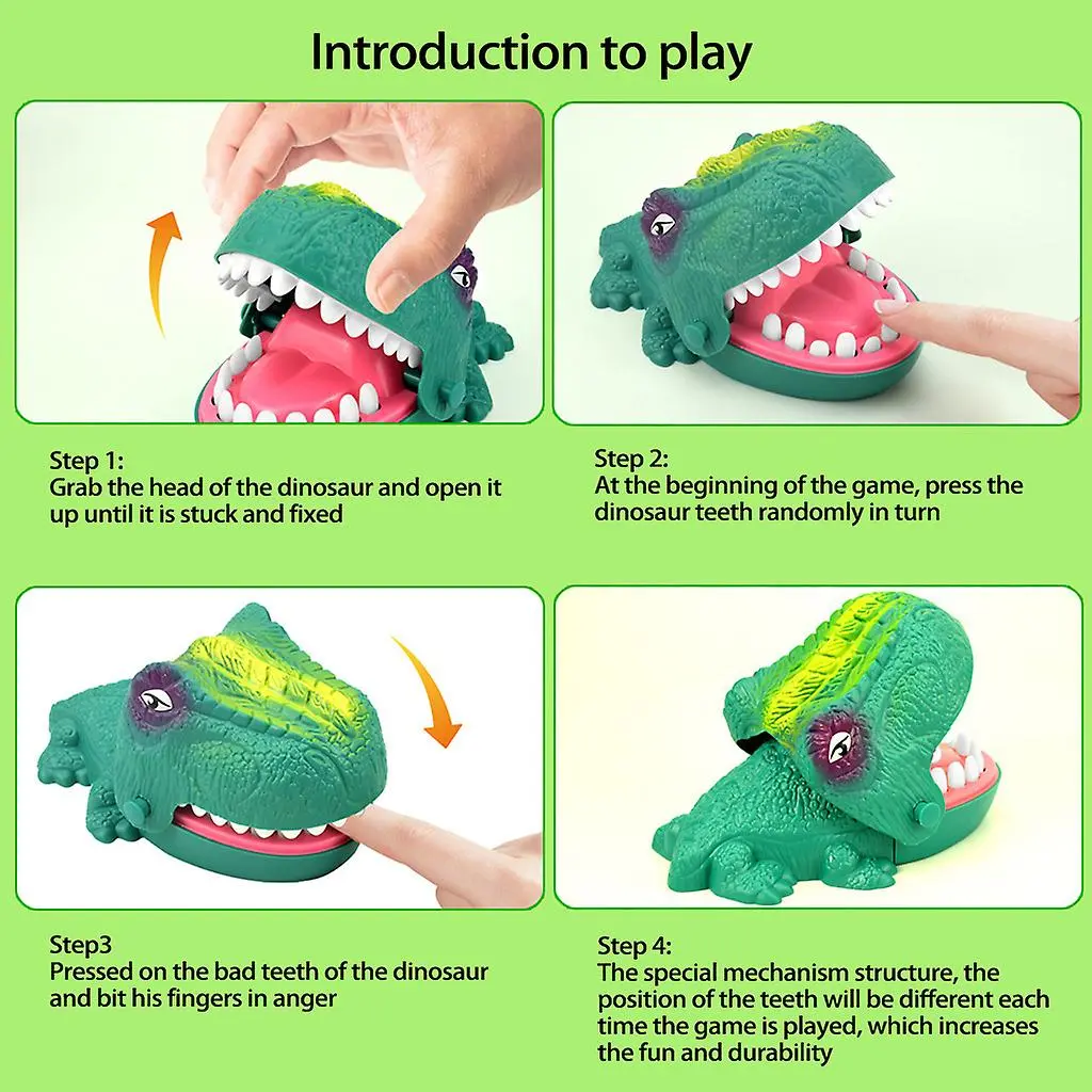 Kids Finger Bite Game Plastic Finger Training Relieve Boredom Toys 4 Kids Finger Bite Game Plastic Finger Training Relieve Boredom Toys - Image 2