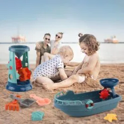 Beach Toys For Toddlers Kids Babies Sand Toy Colorful Stacked Bucket 8 Beach Toys For Toddlers Kids Babies Sand Toy Colorful Stacked Bucket -Christmas Sales Store 543761965 max