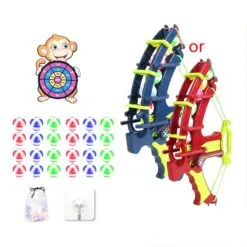 Kids Funny Suction For Doll With Bow Interactive Toy Portable Educational Toys