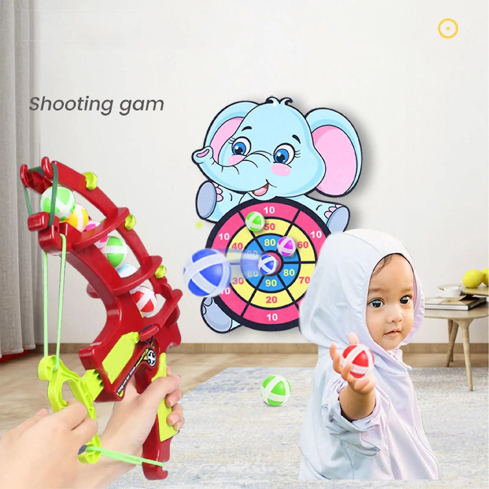 Kids Funny Suction For Doll With Bow Interactive Toy Portable Educational Toys 7 Kids Funny Suction For Doll With Bow Interactive Toy Portable Educational Toys - Image 5
