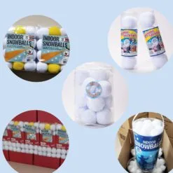 Children Fake Soft Snowballs Outdoor Games Christmas Fun Kids Educational Toys -Christmas Sales Store 543767988 max