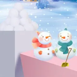 Children Fake Soft Snowballs Outdoor Games Christmas Fun Kids Educational Toys -Christmas Sales Store 543768117 max