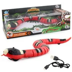 Electric Snake Toys Simulation Snakes Toy For Kids Realistic Party Prank Props