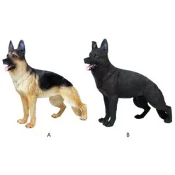 Realistic German Shepherd Dog Toys Plastic Dogs Mini Animal Figures Gifts Kids -Christmas Sales Store 547227562 max