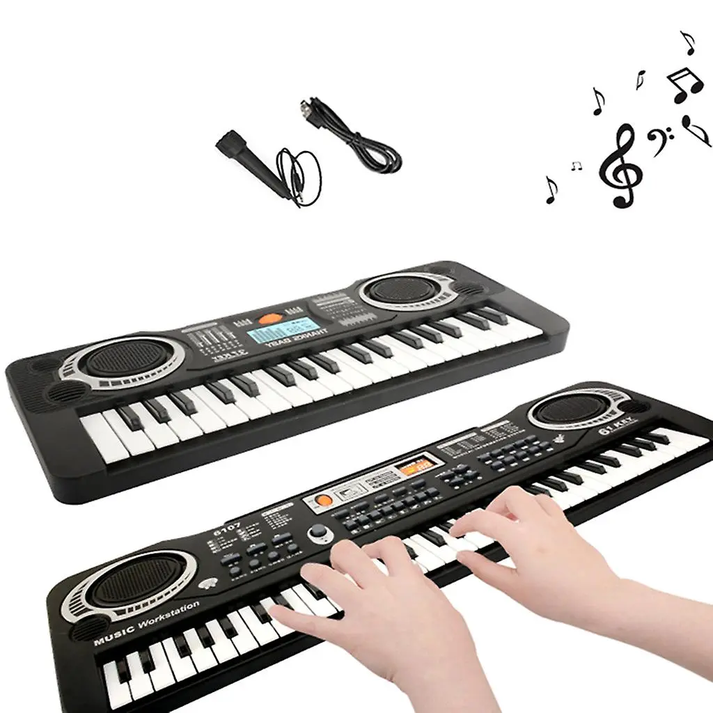 For Boys Girls Kids Piano With Mic Multi-function Keyboard Piano Toys Gift 4 For Boys Girls Kids Piano With Mic Multi-function Keyboard Piano Toys Gift - Image 2