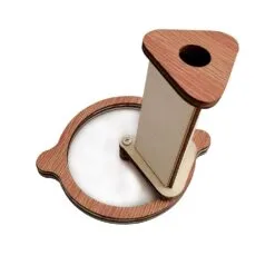 Wooden Kaleidoscope Kids Educational Toy Magic Rotating Kaleidoscope Toys Gift