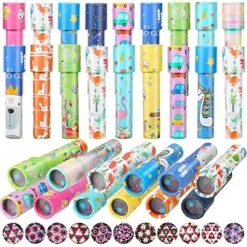 30 Pcs Classic Kaleidoscopes Vintage Kaleidoscope Toys, Return Gifts For Kids Birthday Mini Kaleidoscope Kit For School Classroom Prizes, Stock Stuffe