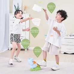 Kids Flying Rocket Launcher Toys,flying Saucer Launcher Toys, Pop-up Toys, 8 Flying Discstwo Catch Nets Catching Training Sports Toy -Christmas Sales Store 583691690 max