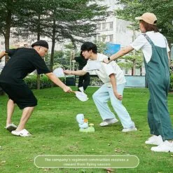 Kids Flying Rocket Launcher Toys,flying Saucer Launcher Toys, Pop-up Toys, 8 Flying Discstwo Catch Nets Catching Training Sports Toy -Christmas Sales Store 583691694 max