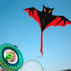 61inch Bat Kite /Bird Kites Outdoor Kites Flying Toys Simulation Cool Bat Kite For Children Kids For Children Gift