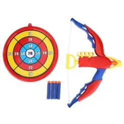 Children Toy Archery Set Plastic Bow Eva Soft Bullets With Score Target Kids Toys
