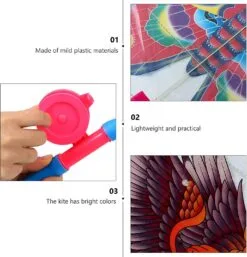 Kids Animal Kite With Fishing Pole,cartoon Fly Toys For Childrens Outdoor Activities And Beach Games Activities Supplies Gift -Christmas Sales Store 695793687 max