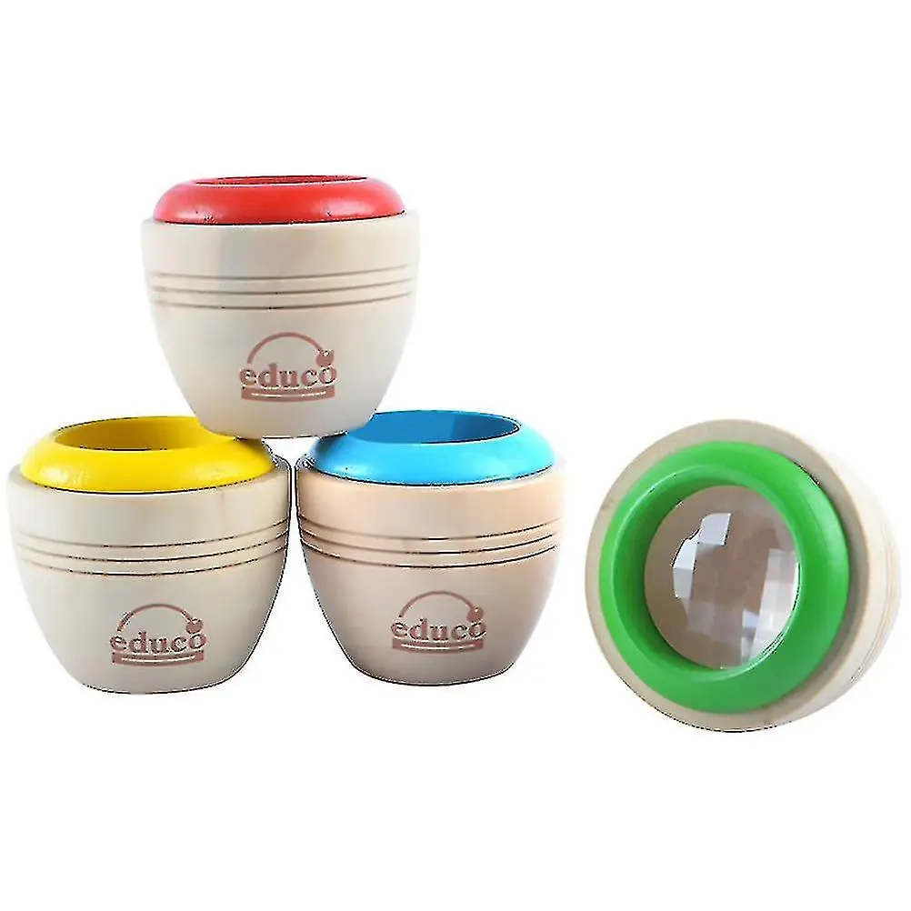 Kids Wooden Kaleidoscope Toys Magical Multi Observation Toy Educational Toy (random Color) 3 Kids Wooden Kaleidoscope Toys Magical Multi Observation Toy Educational Toy (random Color)