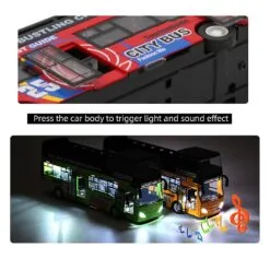 Bus Toys Kids Die-cast Metal Toy For Cars World Minibus Alloy Model Toy Bus Desktop Decor -Christmas Sales Store 770145673 max