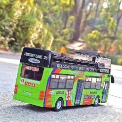 Bus Toys Kids Die-cast Metal Toy For Cars World Minibus Alloy Model Toy Bus Desktop Decor -Christmas Sales Store 770145824 max