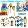 Kids Musical Instrument Set Early Education Percussion Instrument Toys Combination 2 Kids Musical Instrument Set Early Education Percussion Instrument Toys Combination -Christmas Sales Store 775385349 max
