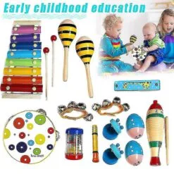 Kids Musical Instrument Set Early Education Percussion Instrument Toys Combination -Christmas Sales Store 775385423 max