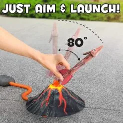 Kids Powered Rocket Launcher Set Dino Blasters Launch Up To 100 Ft. Outdoor Toys Family Fun Dinosaur Toy Birthday Gift -Christmas Sales Store 779370061 max