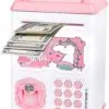 Piggy Bank, Great Unicorn Toys Gifts For Girls Boys Kids, Electronic Mini Atm Cash Coin Bank Mo