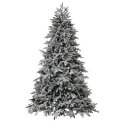8ft Berkeley Snowy Spruce Life Like Artificial Christmas Tree