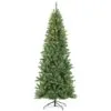 6.5ft Pre-lit Evergreen Spruce Green Slim Artificial Christmas Tree 2 6.5ft Pre-lit Evergreen Spruce Green Slim Artificial Christmas Tree -Christmas Sales Store ESG2SL 75F5LW25