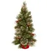 3ft Pre-lit Battery Operated Wintry Pine Artificial Christmas Tree -Christmas Sales Store WP1 334 30 B 0