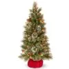 4ft Pre-lit Battery Operated Wintry Pine Artificial Christmas Tree 2 4ft Pre-lit Battery Operated Wintry Pine Artificial Christmas Tree -Christmas Sales Store WP1 334 40 B 0