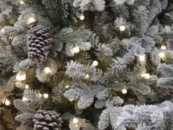 7ft Pre-lit Yukon Snowy Pine Life Like Artificial Christmas Tree -Christmas Sales Store Yukon Snowy Pine 03 0