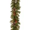 9ft Pre-lit Frosted Berry Artificial Christmas Garland 1 9ft Pre-lit Frosted Berry Artificial Christmas Garland -Christmas Sales Store frb3 300 9g b1 sml