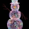 Acrylic 90cm Snowman With 80 LED Rainbow Lights -Christmas Sales Store s l500 new new
