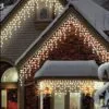300 Indoor And Outdoor Warm White Twinkling Icicle LED Connectable Light Set 2 300 Indoor And Outdoor Warm White Twinkling Icicle LED Connectable Light Set -Christmas Sales Store snowtime20icicle20connectables20warm20white 0